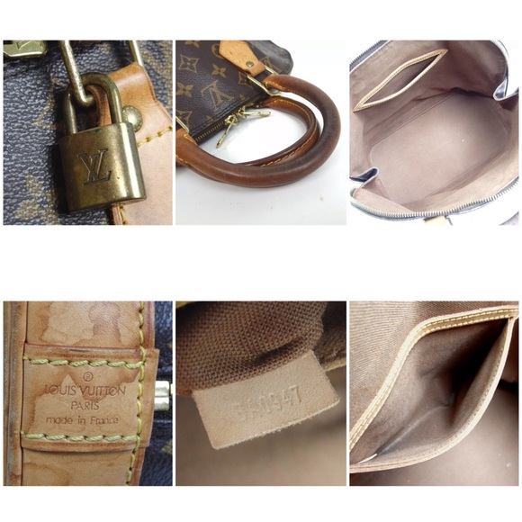 Auth Louis Vuitton Alma Satchel Boston Bag - Picture 7 of 8